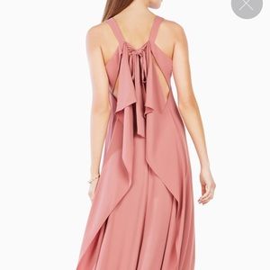 BGBG MAXAZRIA BEAUTIFUL DUSTY ROSE DRESS